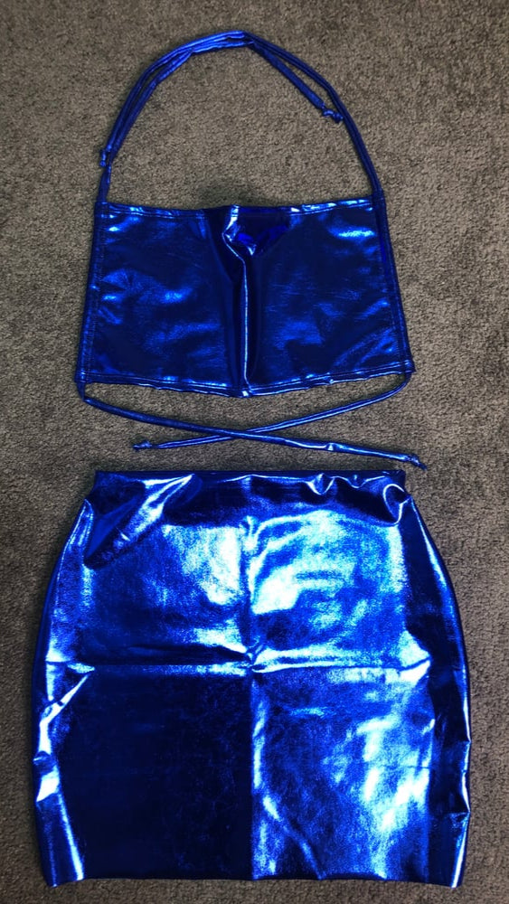 Premade Sapphire Backless Bandeau S/M
