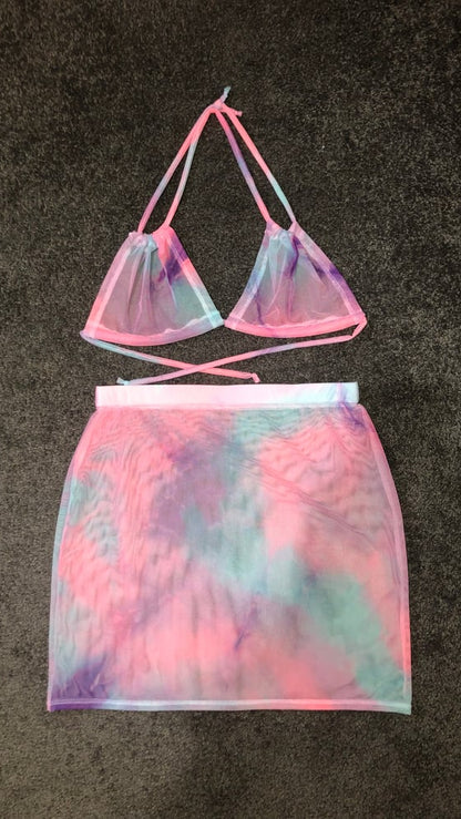 Tie Me Up Mesh Bralette